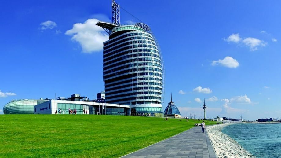 Atlantic Hotel Sail City 브레머하펜 외부 사진